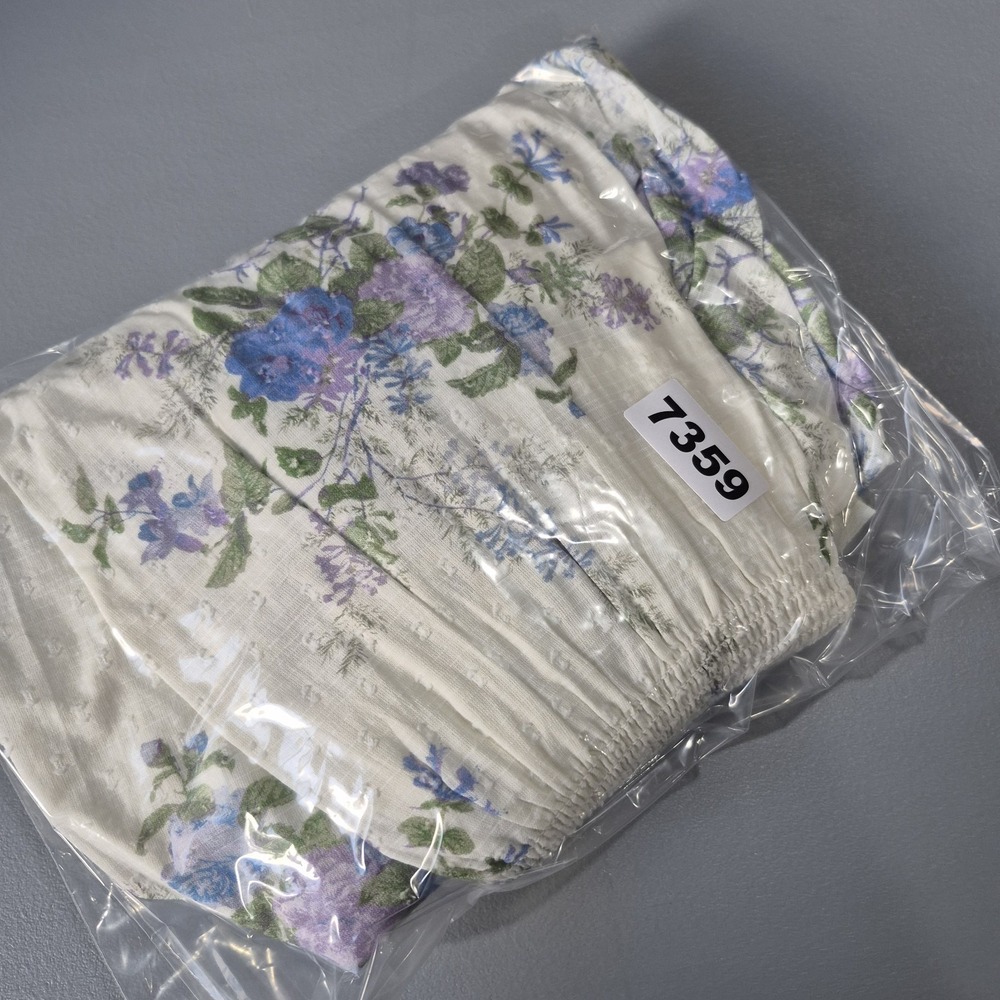 Love Shack Fancy Maxi Skirt Womens XL Falune Floral Deep Slit Pull On Cottage - Picture 11 of 11